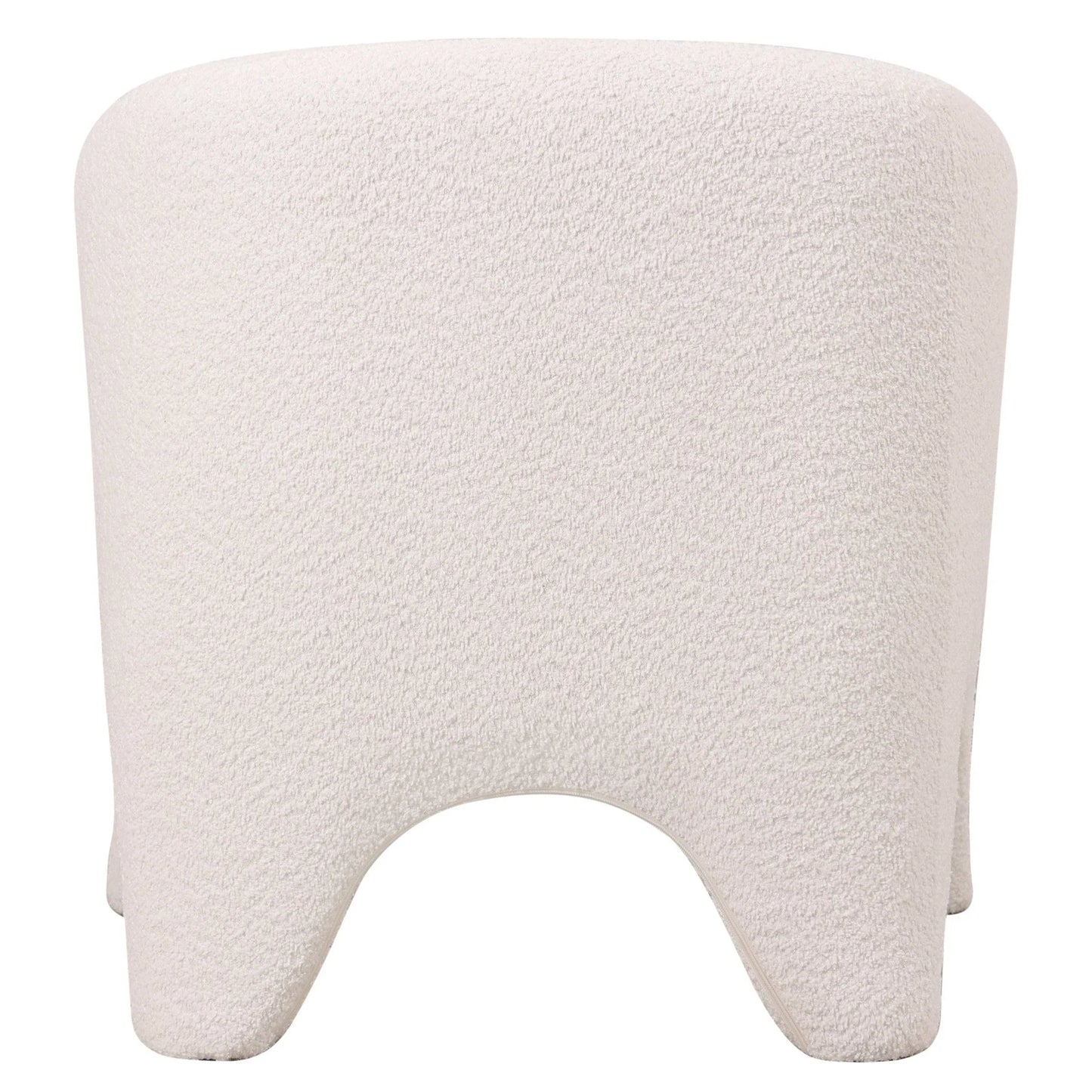 Lylo Accent Arm Chair Upholstered in Boucle/Velvet with Barrel Back Design - Elax Furniture