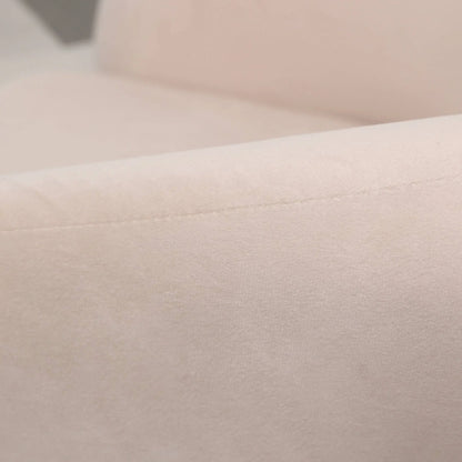 Lylo Accent Arm Chair Upholstered in Boucle/Velvet with Barrel Back Design - Elax Furniture