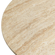 Lunexa Round Coffee Table in Fiberstone for Indoor and Outdoor use
