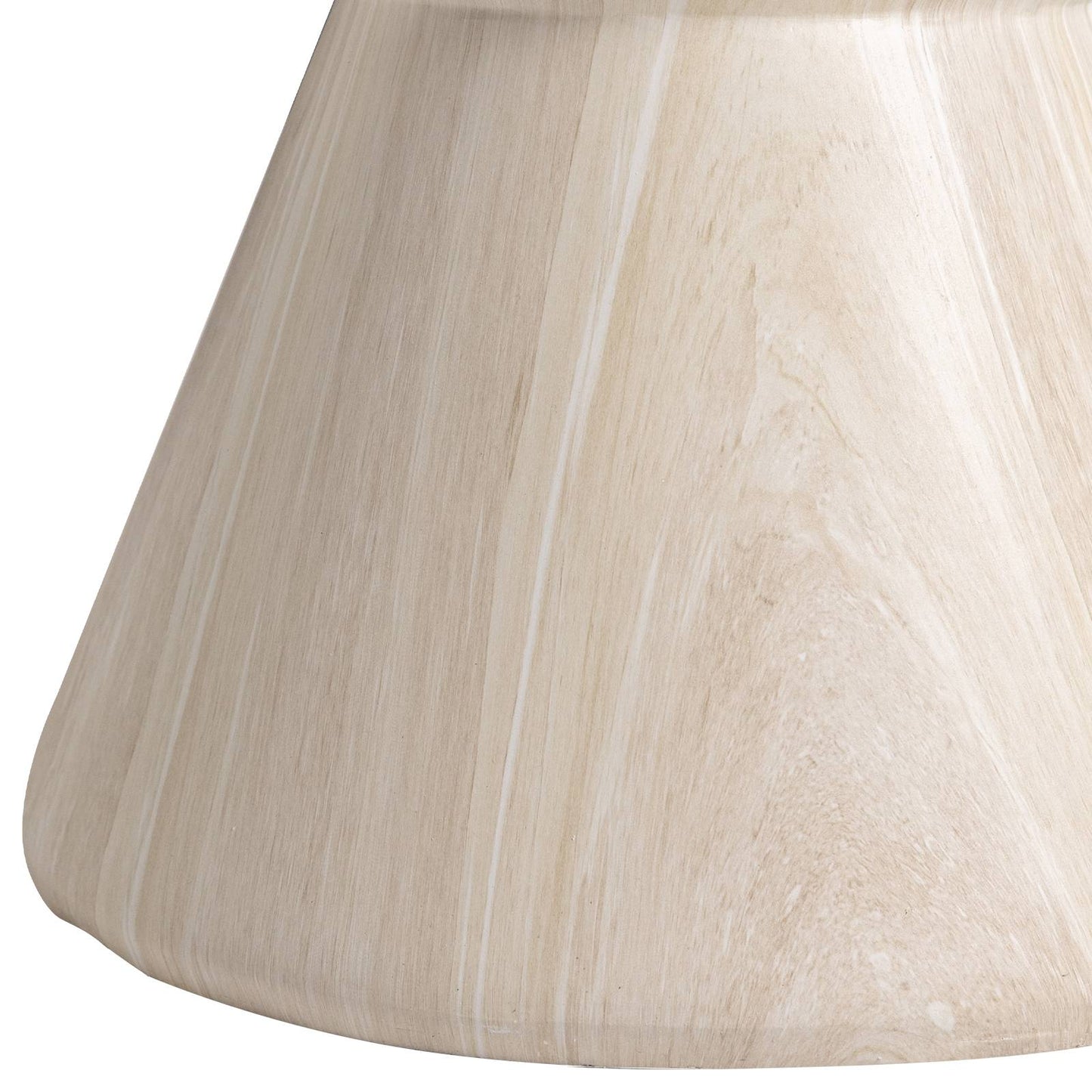 LeisureMod Loft Collection Fiberglass Outdoor Side Table in Moss Grey