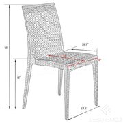 Mace Mid-Century 7-Piece Outdoor Dining Set - Elax Furniture