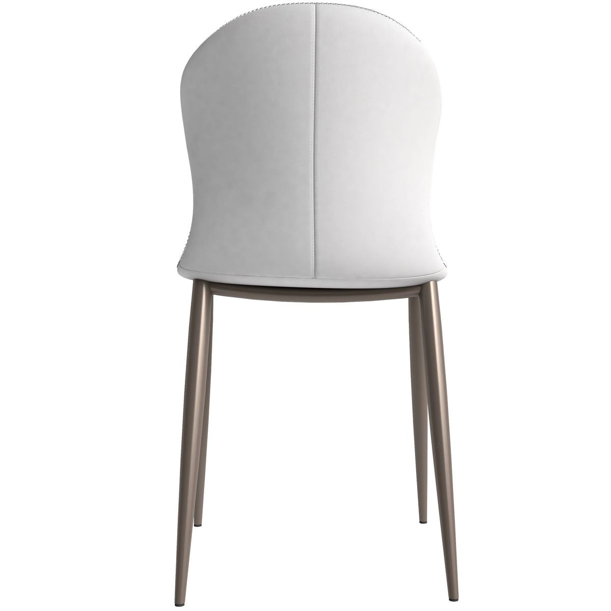 Mosaic Modern Dining Chair Upholstered Fabric Accent Chair with Curved Back