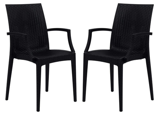 Weave Mace Indoor/Outdoor Chair (With Arms) - Elax Furniture