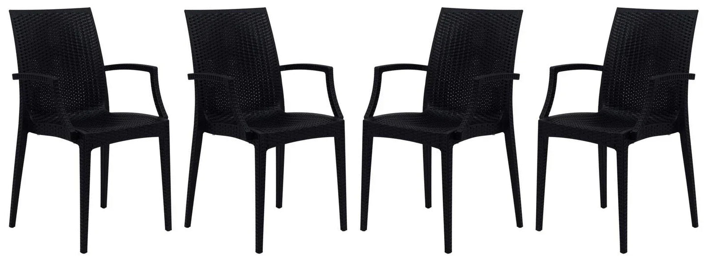 Weave Mace Indoor/Outdoor Chair (With Arms) - Elax Furniture