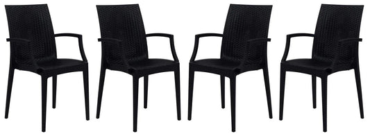 Weave Mace Indoor/Outdoor Chair (With Arms) - Elax Furniture