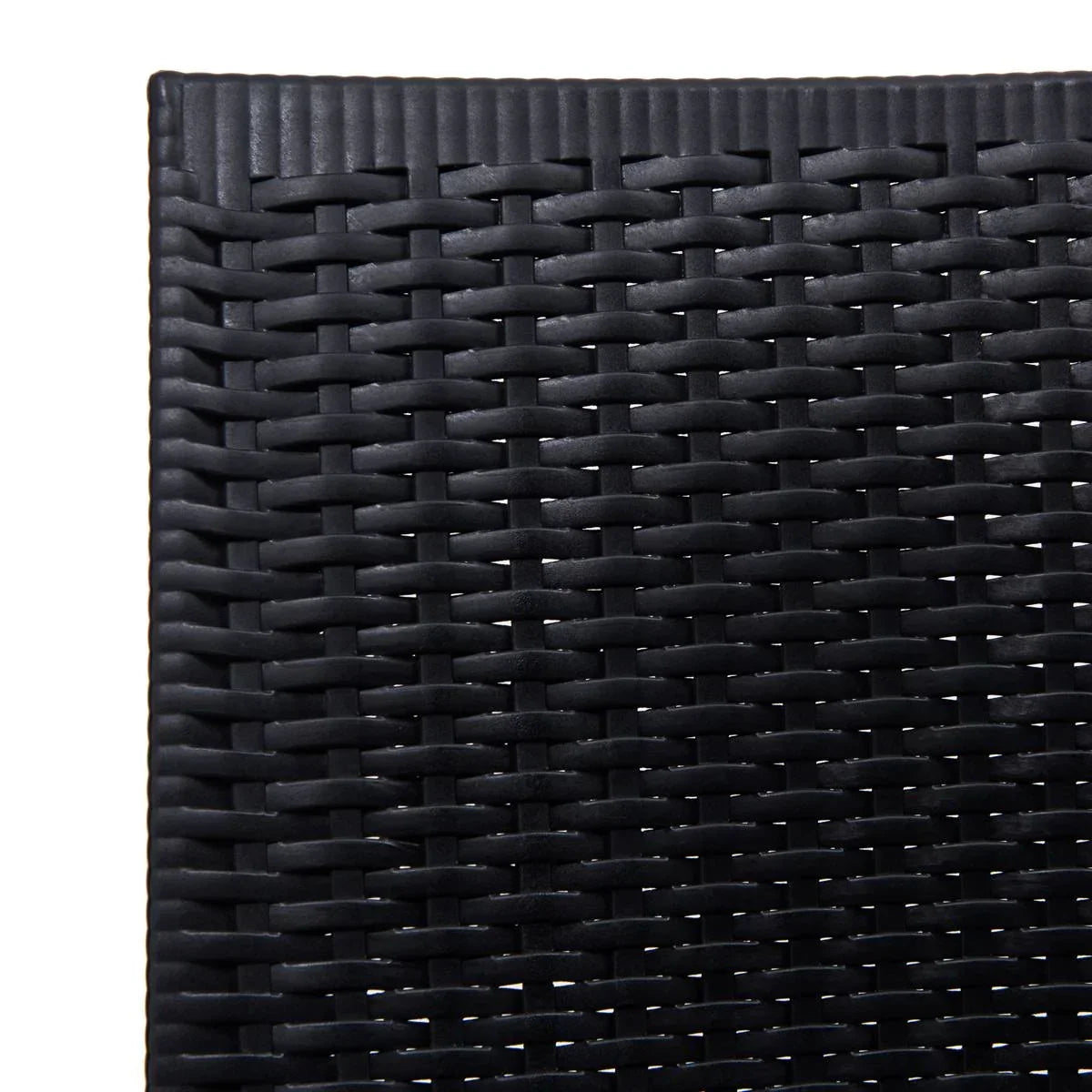 Mace Patio Outdoor Dining Armchair with Weave Design in Polypropylene (Open Box) - Elax Furniture