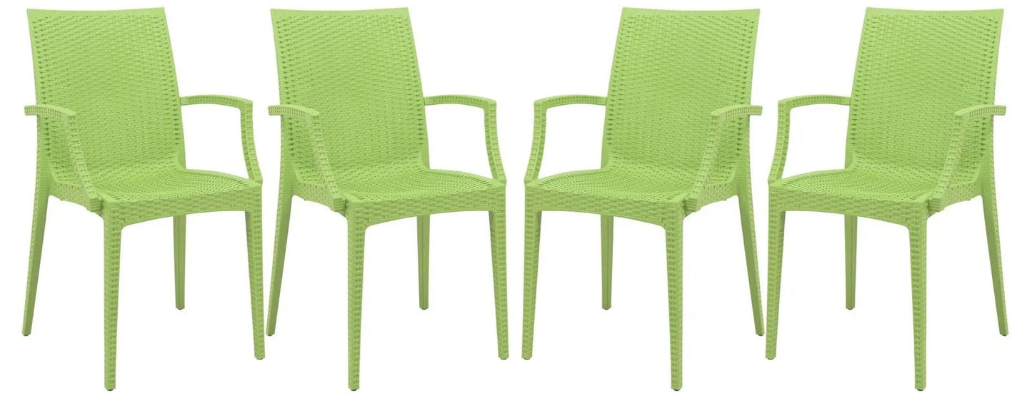 Weave Mace Indoor/Outdoor Chair (With Arms) - Elax Furniture