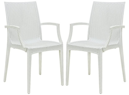 Weave Mace Indoor/Outdoor Chair (With Arms) - Elax Furniture