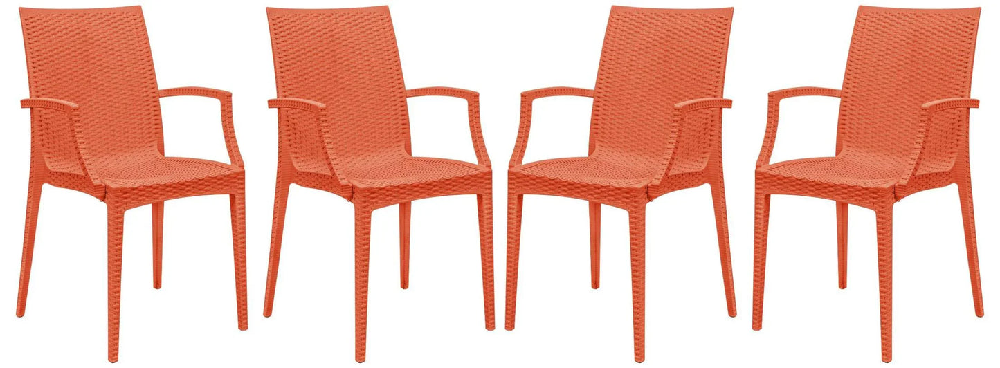 Weave Mace Indoor/Outdoor Chair (With Arms) - Elax Furniture