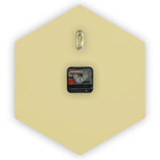 Manchester Modern hexagon Silent Non-Ticking Wall Clock - Elax Furniture