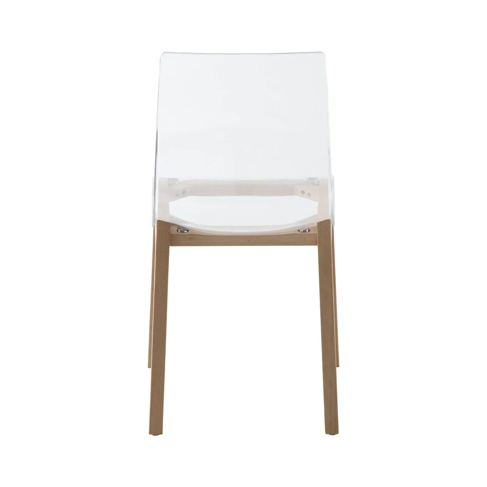 Marsden Modern Dining Side Chair with Beech Wood Legs, Set of 2 - Elax Furniture