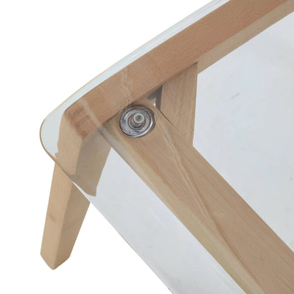 Marsden Modern Dining Side Chair with Beech Wood Legs, Set of 4 - Elax Furniture