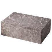 Maya Collection Fiberstone Outdoor/Indoor Rectangular Coffee Table in Travertine