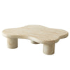 Maria Fiberstone Coffee Table Organic Shape Design Tabletop for Indoor and Outdoor