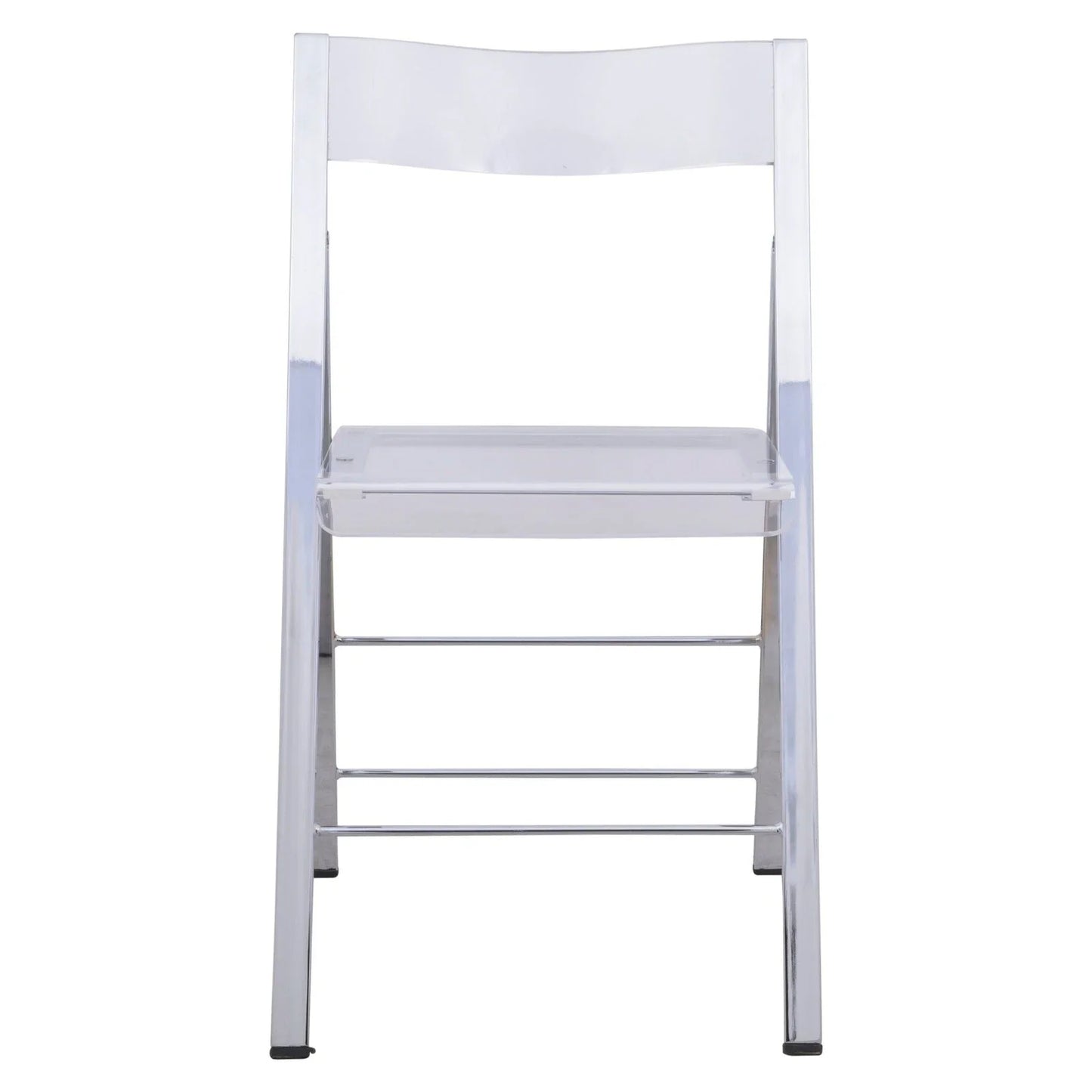 Menno Modern Acrylic Folding Chair - Elax Furniture