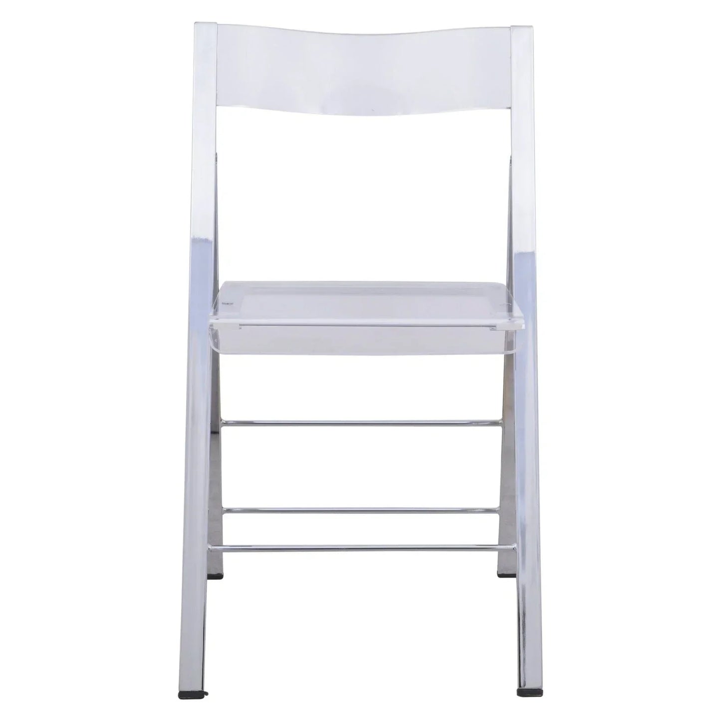 Menno Modern Acrylic Folding Chair - Elax Furniture