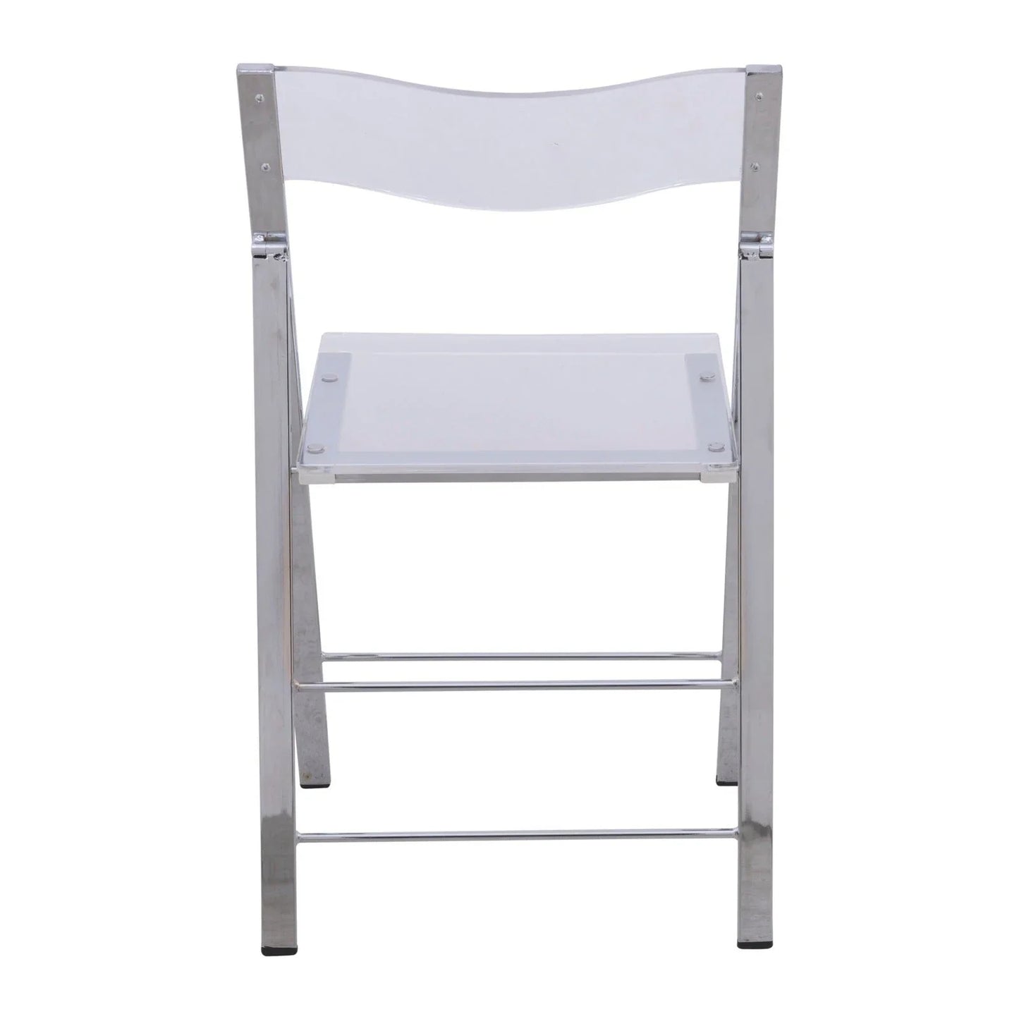 Menno Modern Acrylic Folding Chair - Elax Furniture