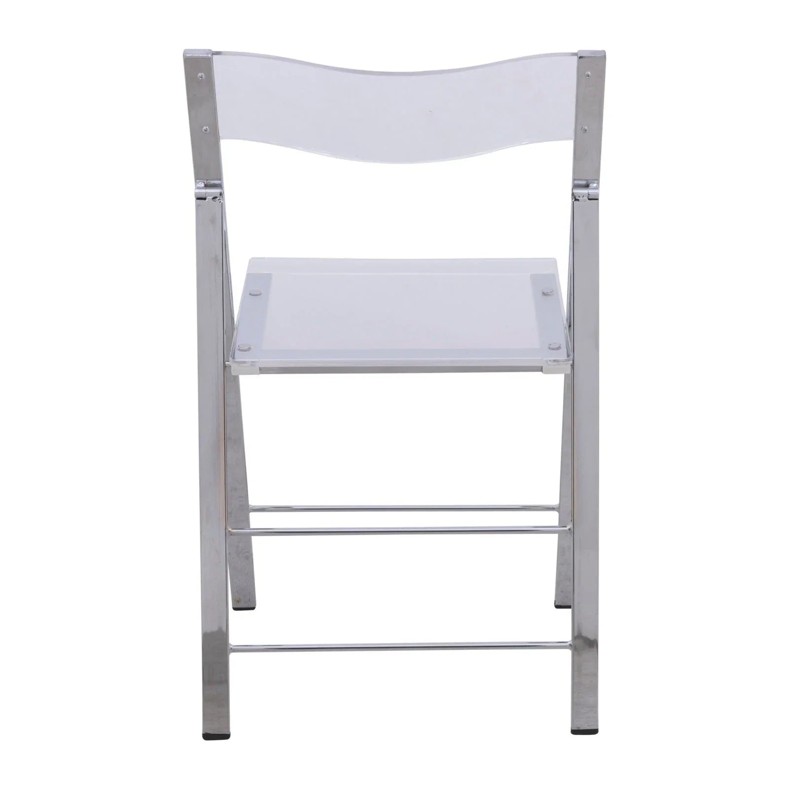 Menno Modern Acrylic Folding Chair - Elax Furniture