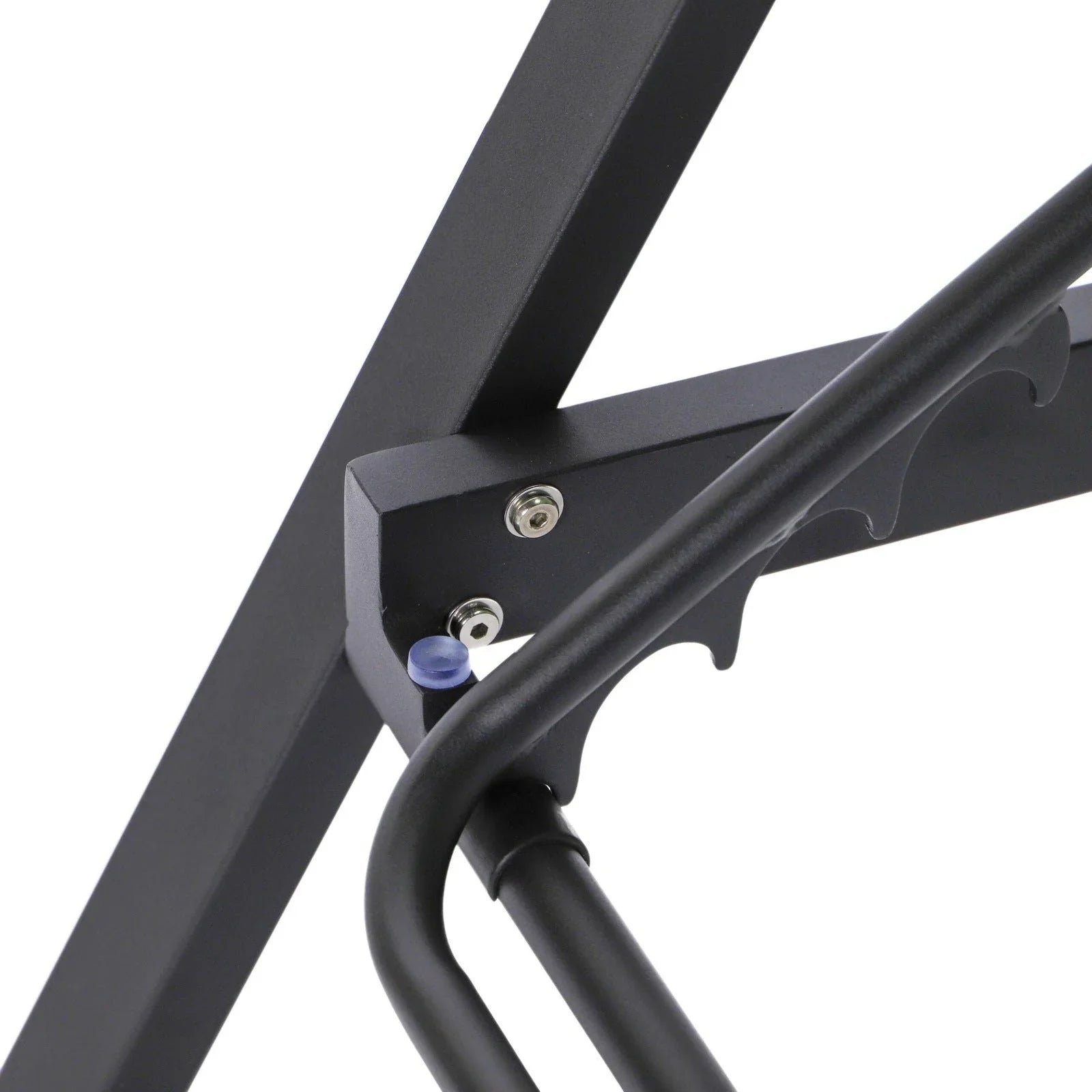 Marlin Patio Chaise Lounge Chair with Armrests in Black Aluminum Frame, Set of 2 - Elax Furniture