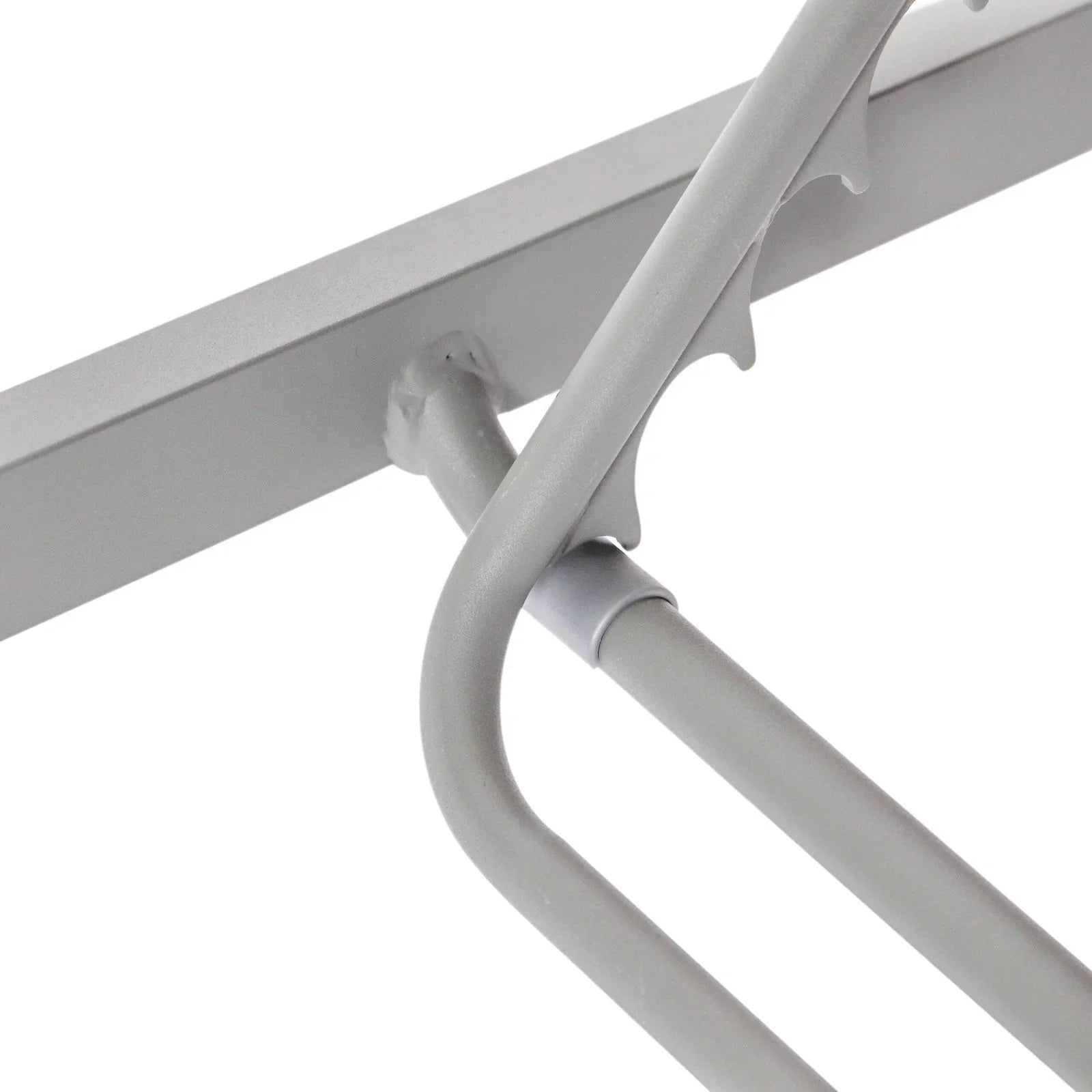 Marlin Patio Chaise Lounge Chair with Grey Aluminum Frame, Set of 2 - Elax Furniture