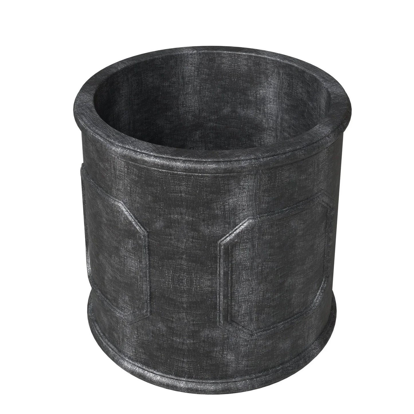 Meadow Fiberstone and MGO Clay Modern Round Planter Pot for Indoor and Outdoor - Elax Furniture