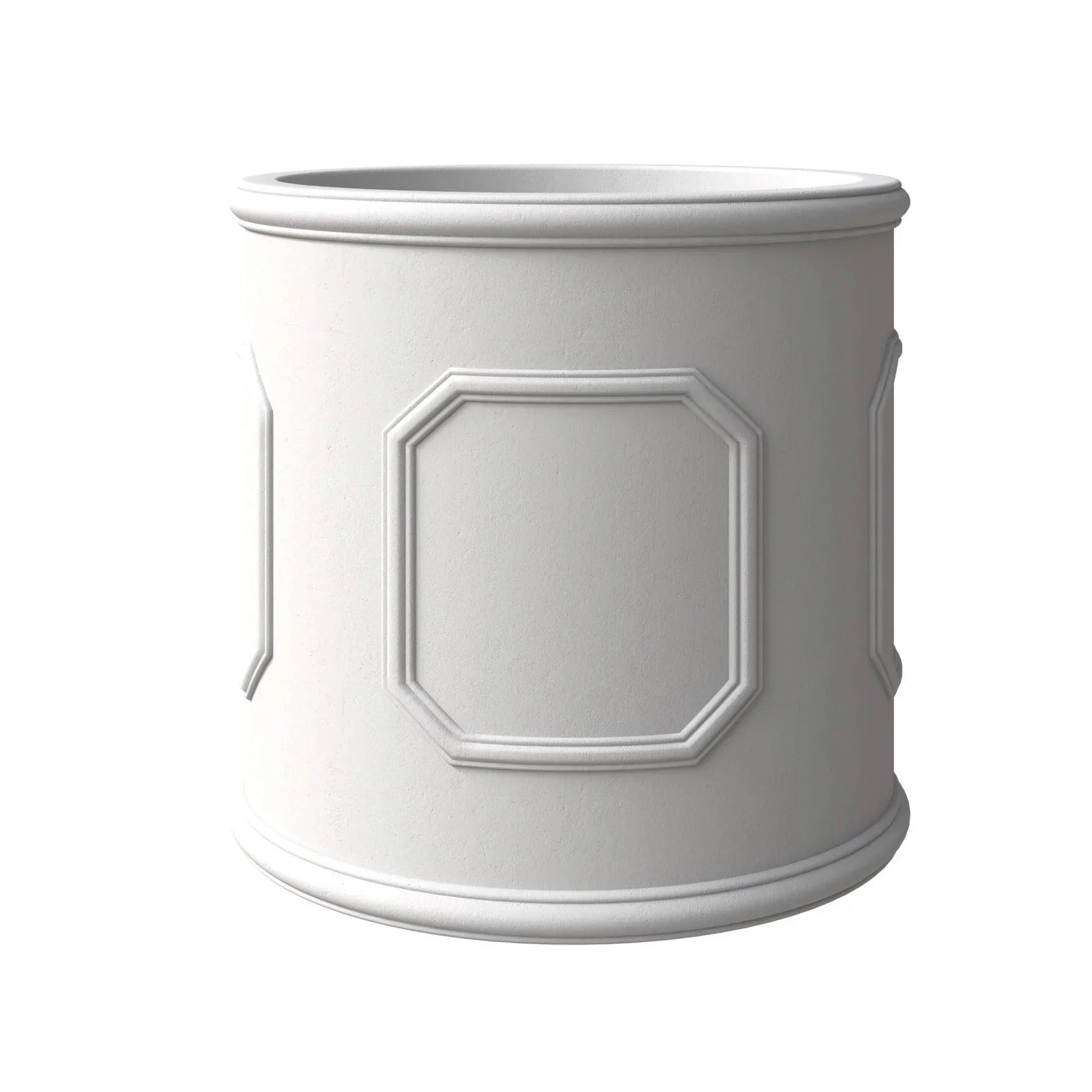 Meadow Fiberstone and MGO Clay Modern Round Planter Pot for Indoor and Outdoor - Elax Furniture