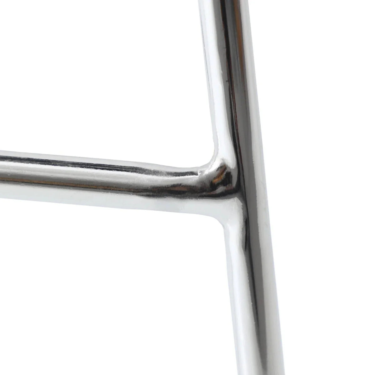 Melrose Modern Wood Counter Stool With Chrome Frame - Elax Furniture