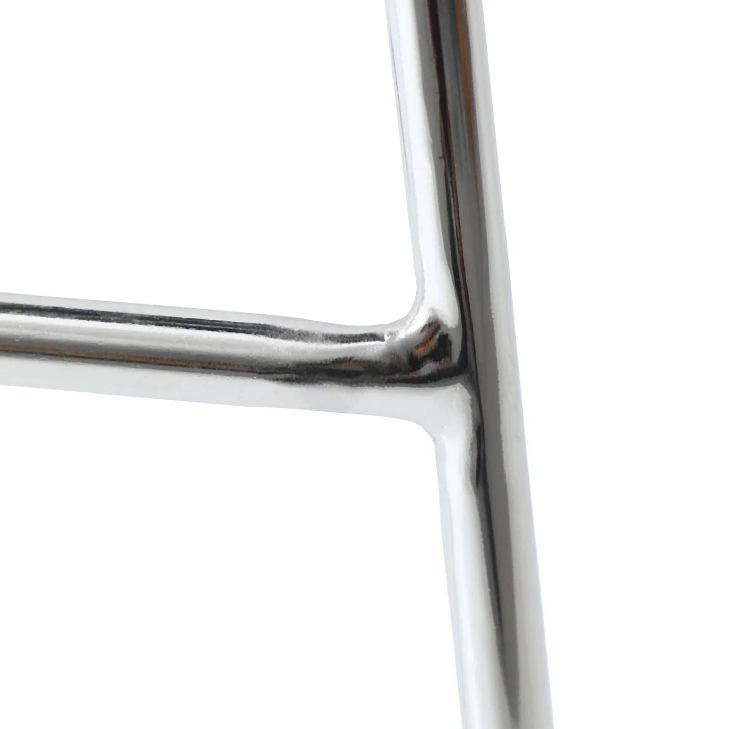 Melrose Modern Wood Counter Stool With Chrome Frame - Elax Furniture