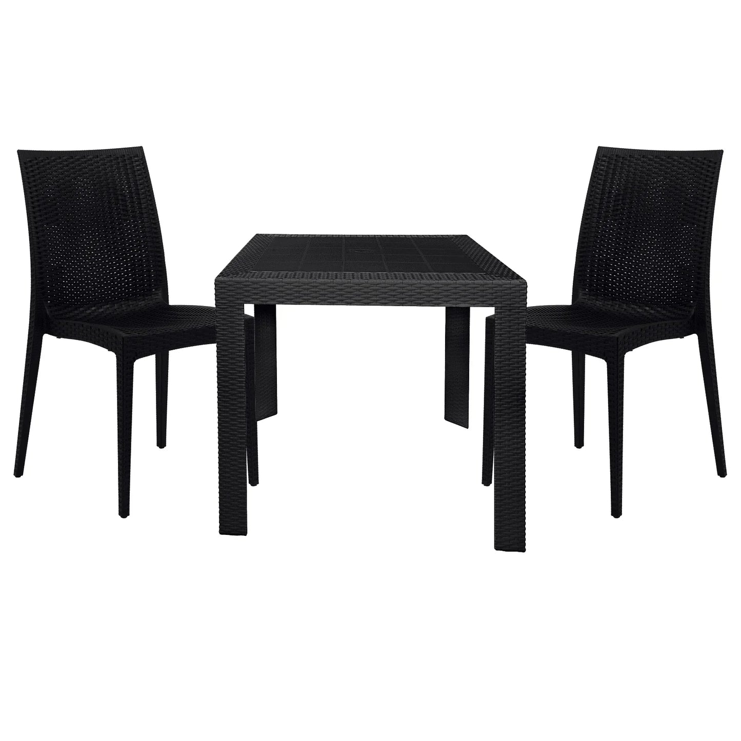 Mace Mid-Century 3-Piece Outdoor Dining Set - Elax Furniture