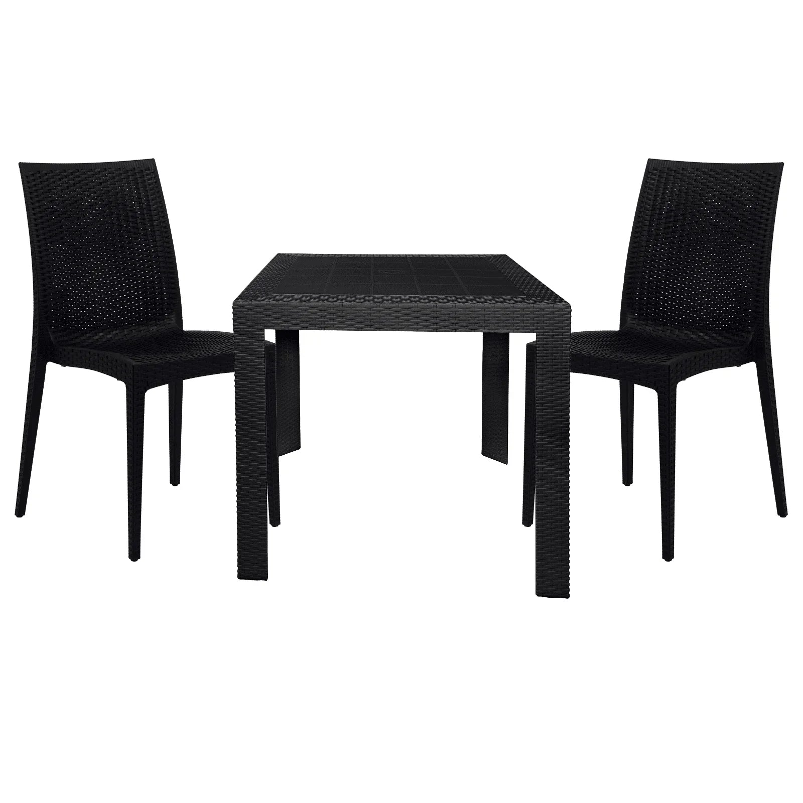 Mace Mid-Century 3-Piece Outdoor Dining Set - Elax Furniture