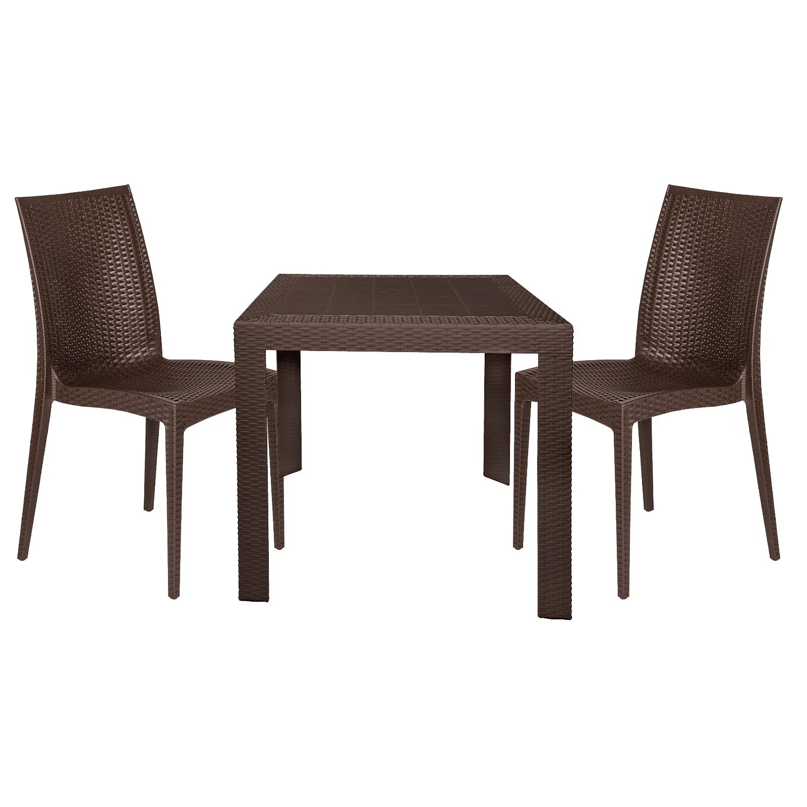 Mace Mid-Century 3-Piece Outdoor Dining Set - Elax Furniture