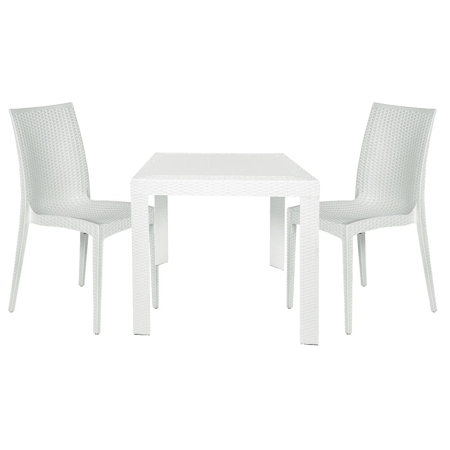Mace Mid-Century 3-Piece Outdoor Dining Set - Elax Furniture