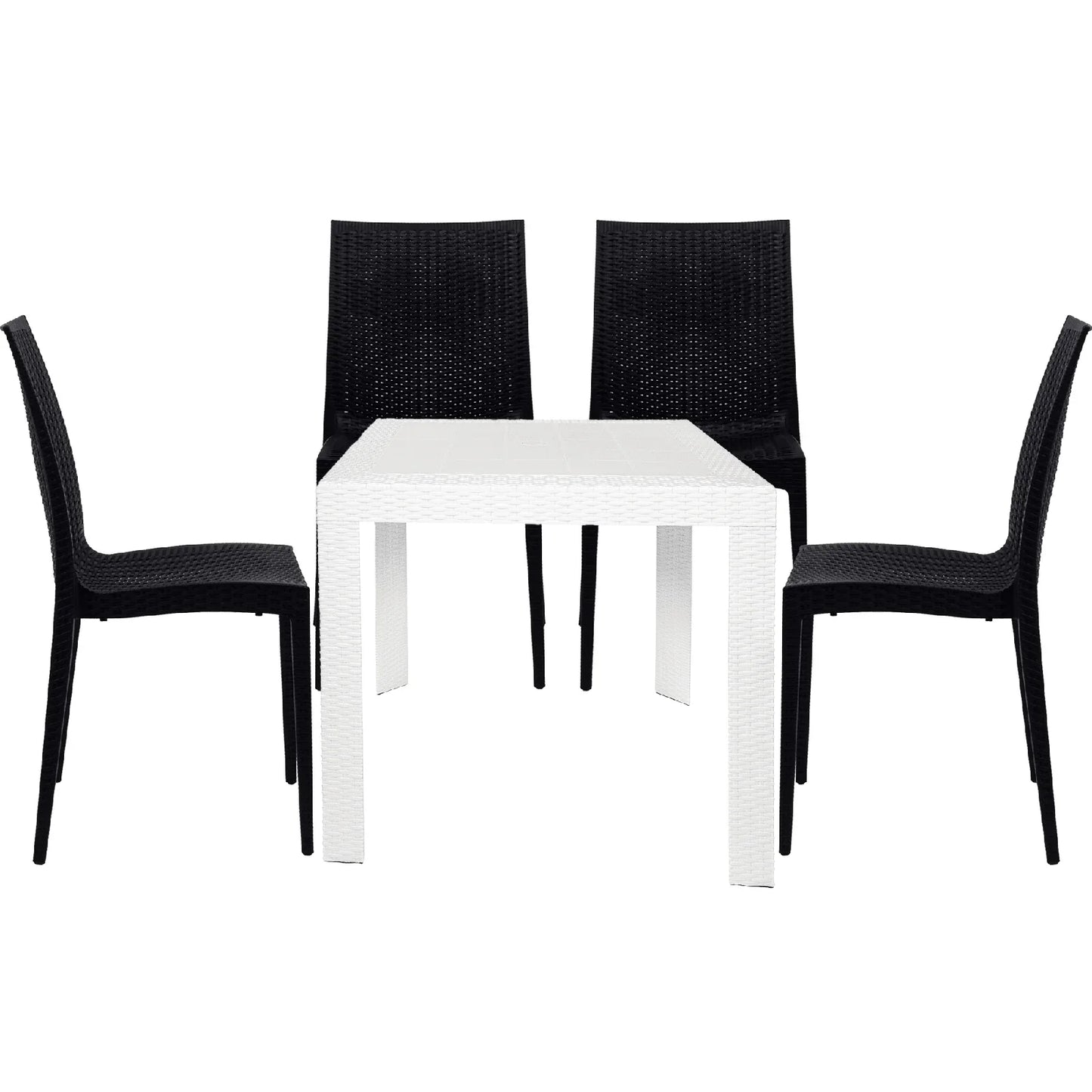 Mace Mid-Century 5-Piece Outdoor Dining Set - Elax Furniture