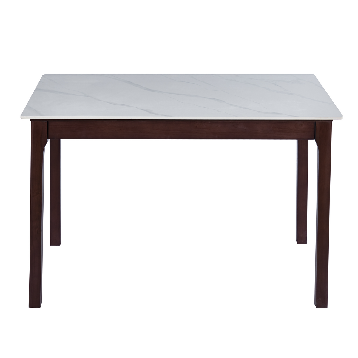 Mina Dining Table with Sintered Stone Tabletop with Metal/Wood Legs