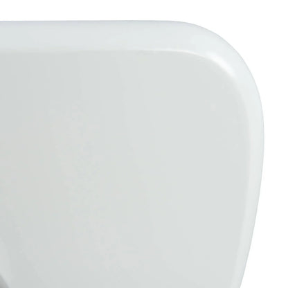 Imperial Triangular Coffee Table with a Glass Tabletop and Wood Base - Elax Furniture