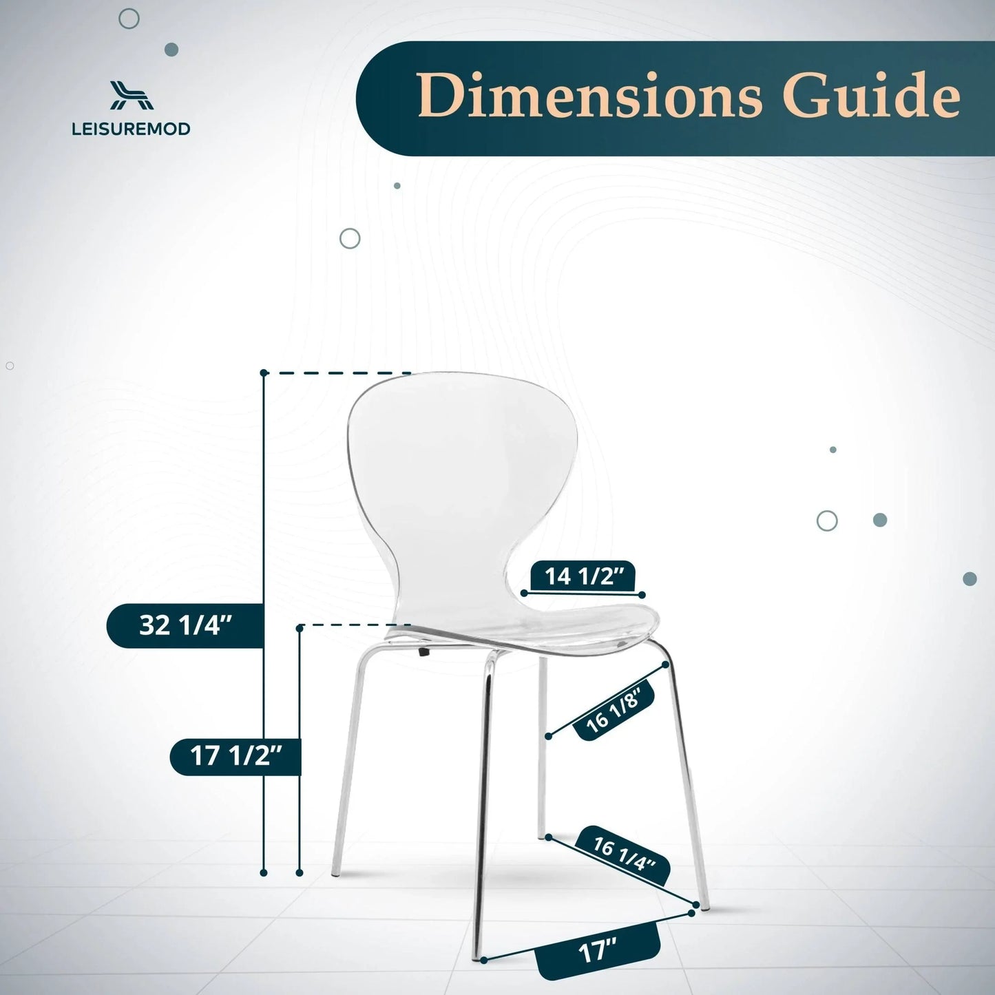 Oyster Modern Dining Side Chair with Chrome Legs - Elax Furniture