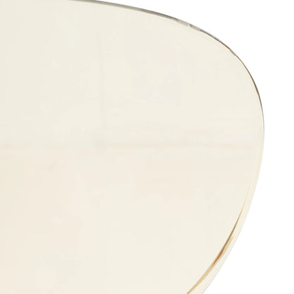 LeisureMod 5-Piece Dining Set Round Black MDF Dining Table and 4 Acrylic Dining Chairs with Chrome Legs - Elax Furniture