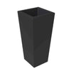 Orna Fiberstone and MgO Clay Weather-Resistant Tapered Square Planter for Home and Garden