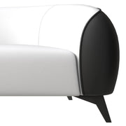 Opula 3-Piece Leather Sofa Set with Solid Wood Frame and Stainless Steel Legs - Elax Furniture