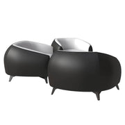 Opula 3-Piece Leather Sofa Set with Solid Wood Frame and Stainless Steel Legs - Elax Furniture