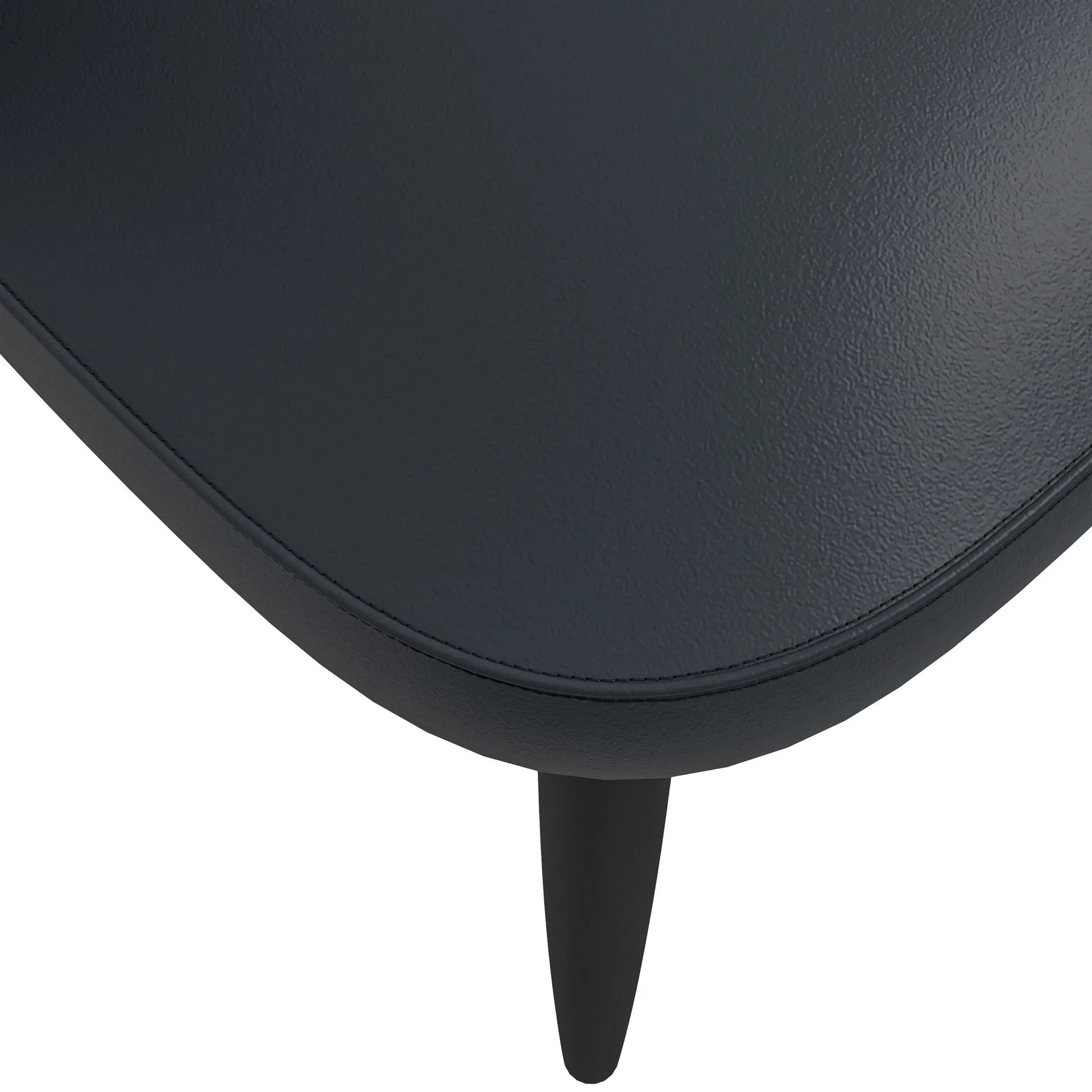 Paradiso Dining Chairs Leather Seat and Curved Back with Oak Wood Legs Set of 2 - Elax Furniture