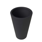 Pebble 4-Piece Modern Fiberstone and MGO Clay Tapered Round Planter Set for Indoor and Outdoor - Elax Furniture