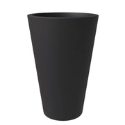 Pebble Modern Fiberstone and MGO Clay Tapered Round Planter for Indoor and Outdoor - Elax Furniture