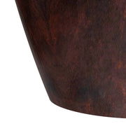Petal Tapered Round Planter in Fiberstone and Clay for Indoor and Outdoor - Elax Furniture