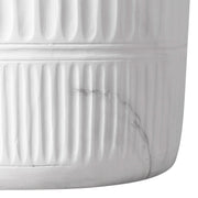 Perta Round Fiberstone End/Side Table Minimal Design