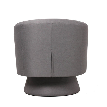 Raze Accent Chair Upholstered in Boucle/Linen/Velvet Armchair with Removable Round Base - Elax Furniture