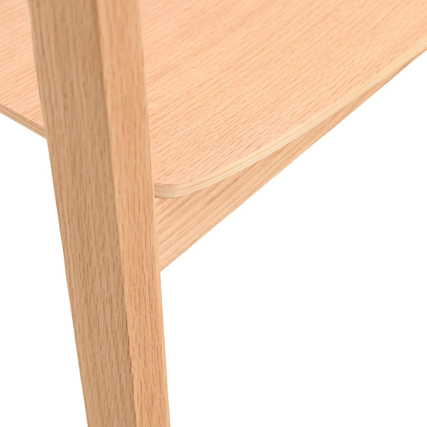 Rivo Dining Chairs in Sturdy Oak Wood with Open Back Design and Armrests Set of 2 - Elax Furniture