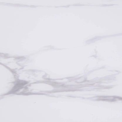 Riven 47" Round Dining Table with Sintered Stone Top and Ash Wood Veneer Base - Elax Furniture