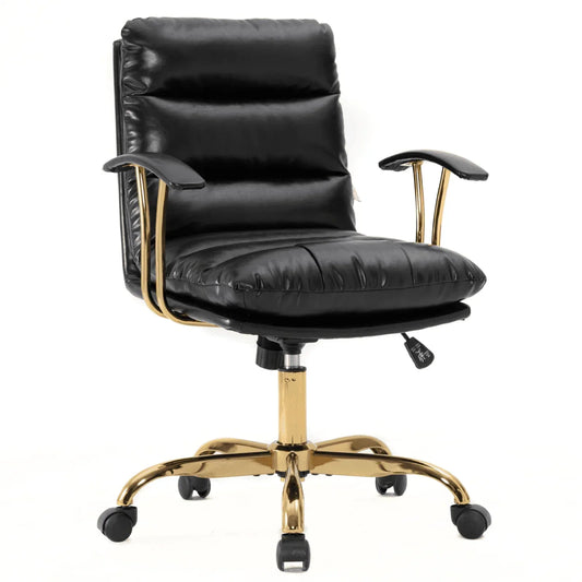 Regina Modern Leather Adjustable Conference Office Chair - Elax Furniture