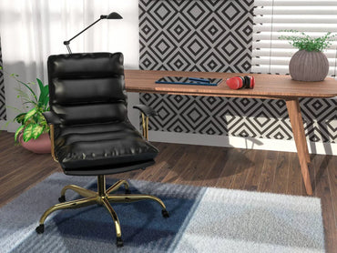 Regina Modern Leather Adjustable Conference Office Chair - Elax Furniture